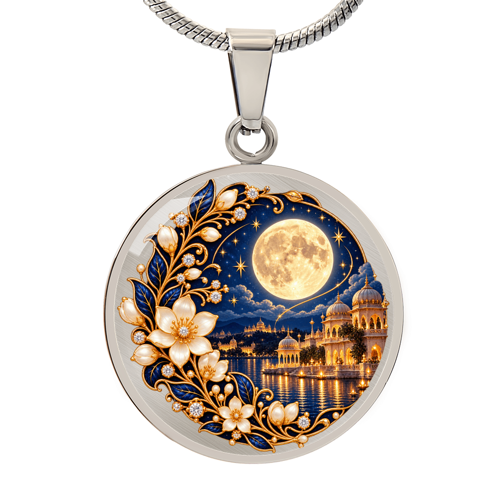 Chaand Ne Likha – Under the Same Moon | Romantic Gold-Finish Necklace | Voices of the Earth's People
