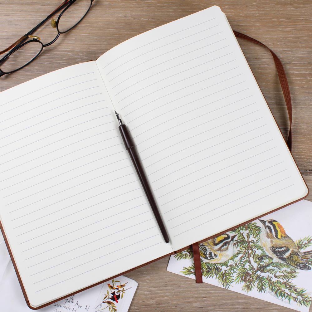 Terra, O Terra – The Breath of Life Engraved Journal | Elegant Vegan Leather Notebook | Inspirational Gift