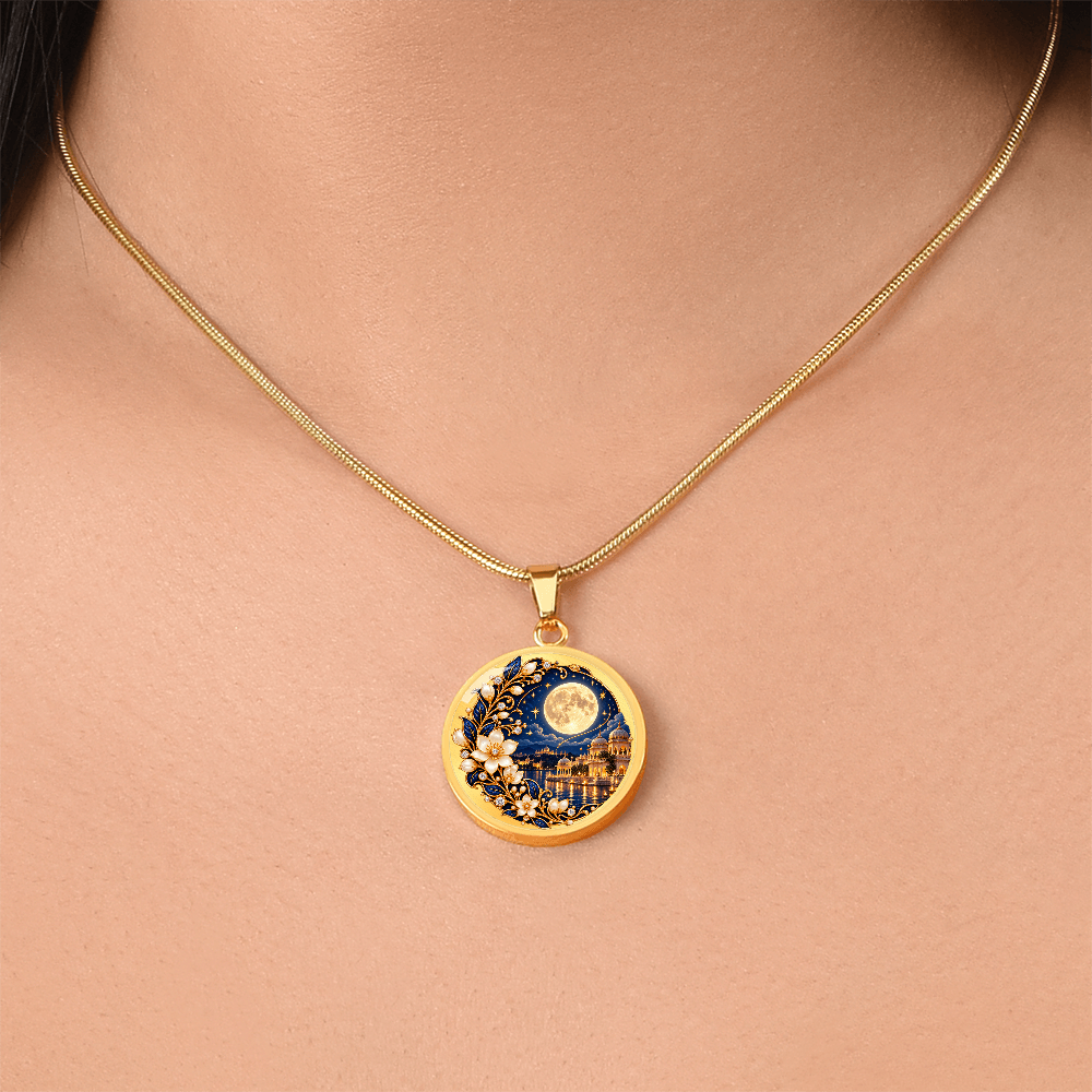 Chaand Ne Likha – Under the Same Moon | Romantic Gold-Finish Necklace | Voices of the Earth's People