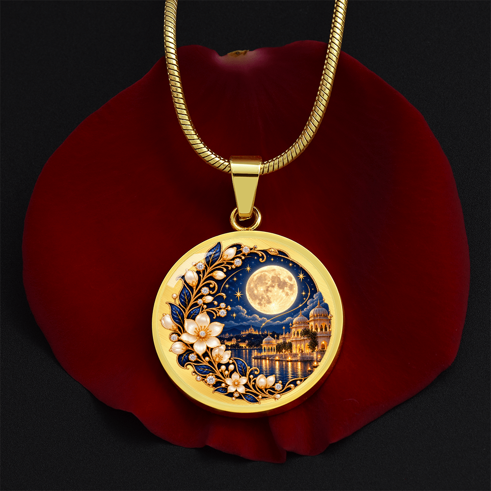 Chaand Ne Likha – Under the Same Moon | Romantic Gold-Finish Necklace | Voices of the Earth's People